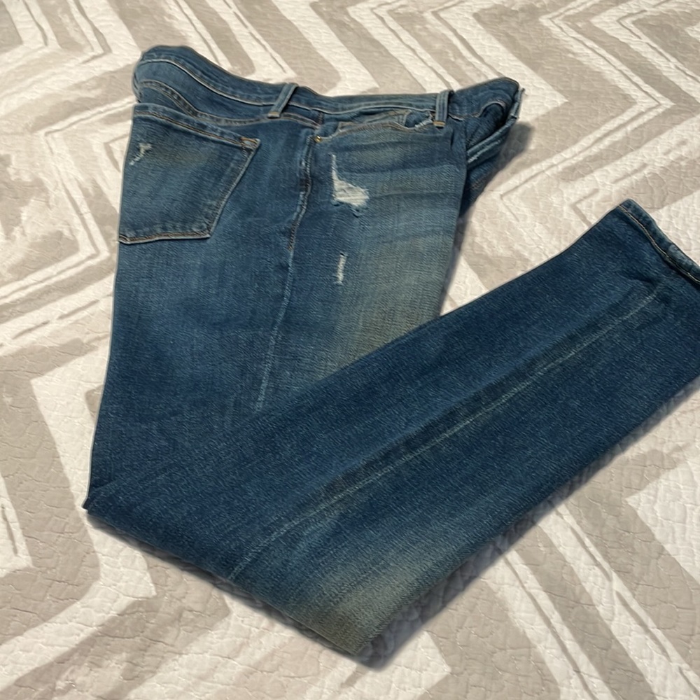 ❄️FINAL SALE❄️ FRAME Le Garçon Aged Stretch Jeans 29